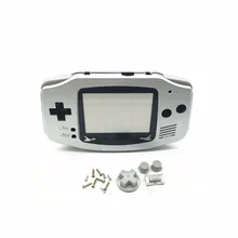 Серебряный Замена Корпус В виде ракушки чехол для Нин. tendo Gameboy Advance г. ba