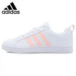 Оригинальный Adidas VS преимущество Для женщин теннисные туфли уличные спортивные кроссовки спортивная износостойкая амортизация свет B42306