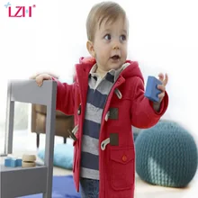 LZH Baby Boys Jacket 2017 Autumn Winter Jacket For Boys Coat Infant Jacket Kids Warm Hooded