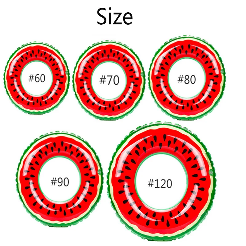 PIKAALAFAN надувные круги плавательные жизнь кольцо для детей и взрослых подмышки обода арбуз фрукты бассейн пляж воды Вечерние