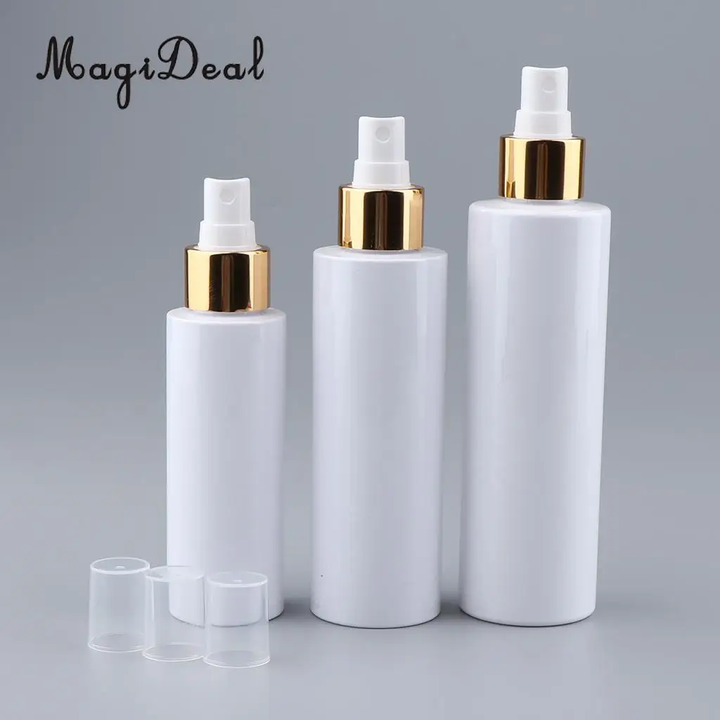 Kesoto Empty Spray Bottles - Refillable Great for Essential Oils, Beauty Products, Homemade Cleaners and Aromatherapy 5pcs