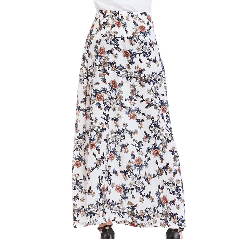 Laamei Лето 2018 г. для женщин Повседневное Мода Boho пляжные Свободные Роза печатных