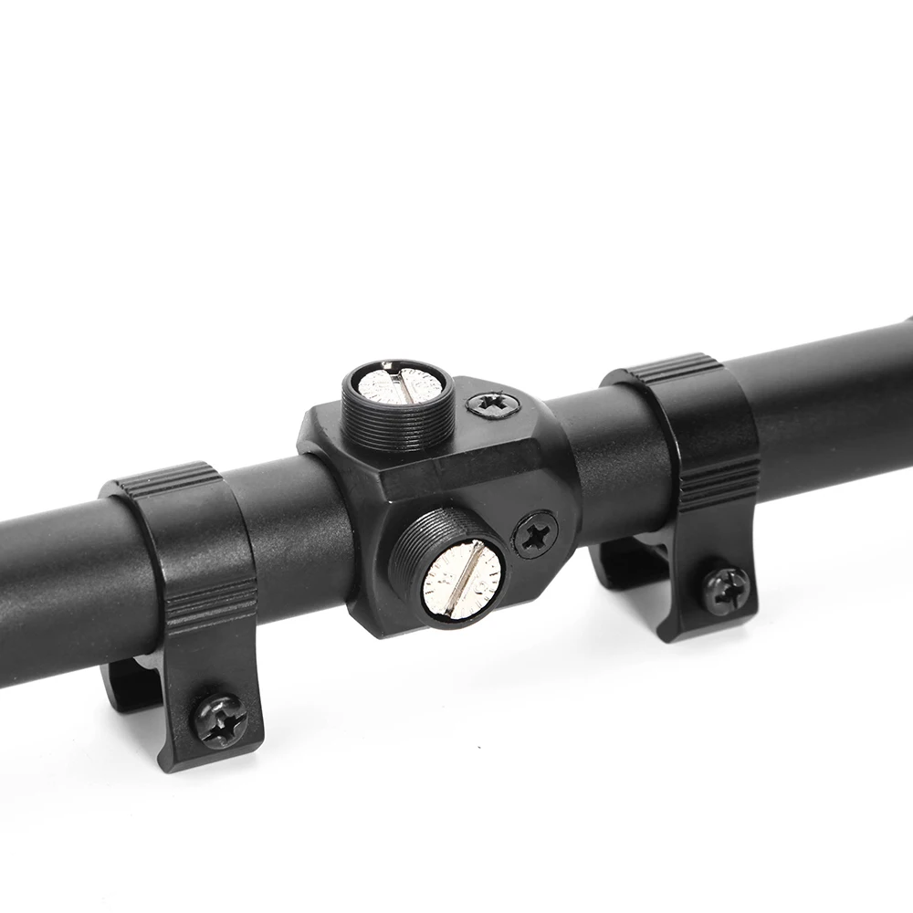 LUGER 3-7x28 Оптика прицел охота телескопический прицел для пневматический пистолет-пулемета оружие Fit 11 мм крепление Crosshair Scopes