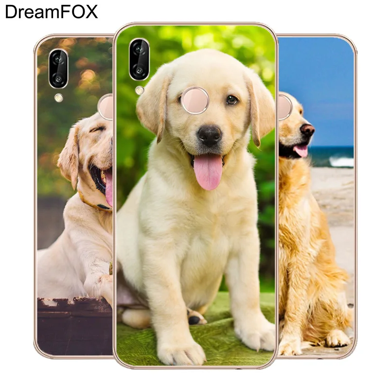 DREAMFOX M522 Labrador Retriever Dog Soft TPU Silicone Case Cover For Huawei Honor 6A 6C 7X 9 10 P20 P30 Lite Pro P Smart 2019 |