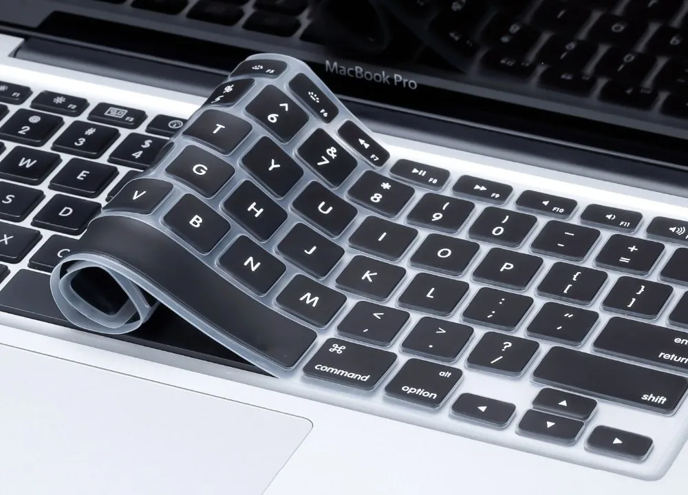 Силиконовый защитный чехол для клавиатуры для ноутбука Apple Macbook Air 13 2013 поздний 13,3 дюймов Английский Американский вход