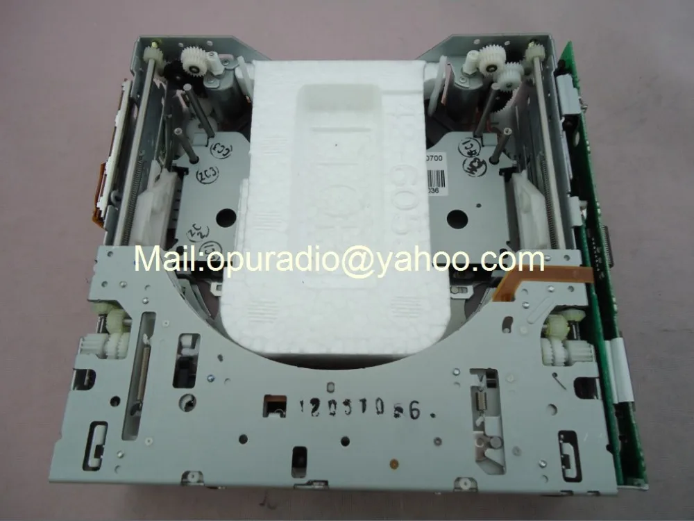 Fujitsu ten 6 CD changer mech two motor up for Lexus Cadillac Ford Nissan Subaru