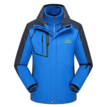 

Men Hooded Softshell Waterproof Hiking Jackets Man Keep Warm Windproof Jackets Coat Camping Tactical Windbreaker Jackets AA12075