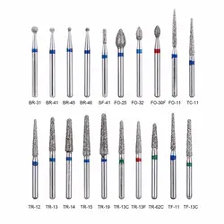 100 шт. зубные Алмазные Боры для высокой скорости наконечник Средний FG 1,6 мм стоматологические инструменты отбеливание зубов Matreial зубные