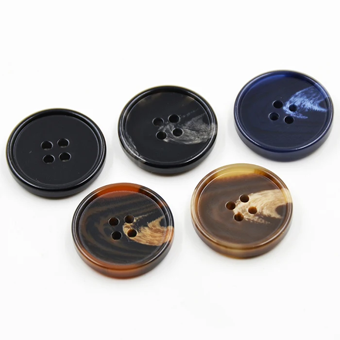 10 шт. высококачественные пуговицы из смолы 15/18/20/23/25/30 мм|resin button black|buttons blacksuit coat