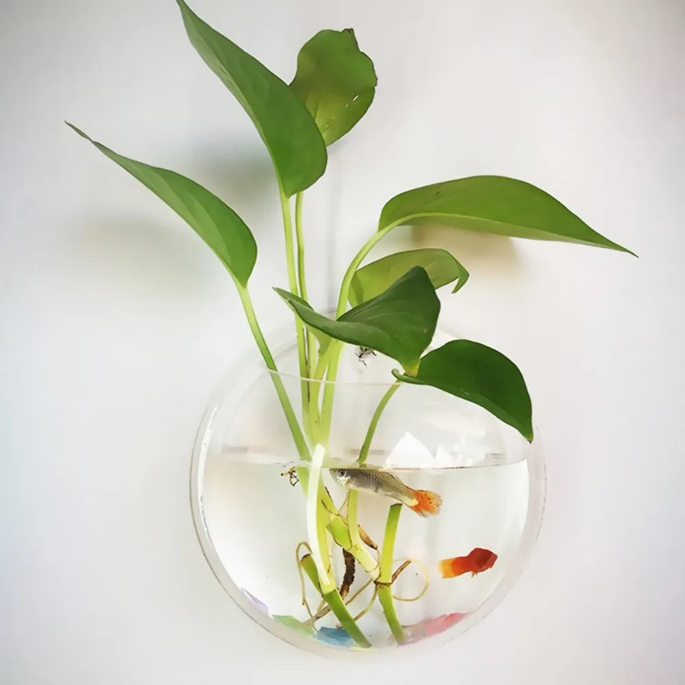 Популярный 1 шт. высокий боросиликатный стеклянный подвесной стеклянный цветочный горшок ваза Террариум контейнер домашний садовый шар Декор