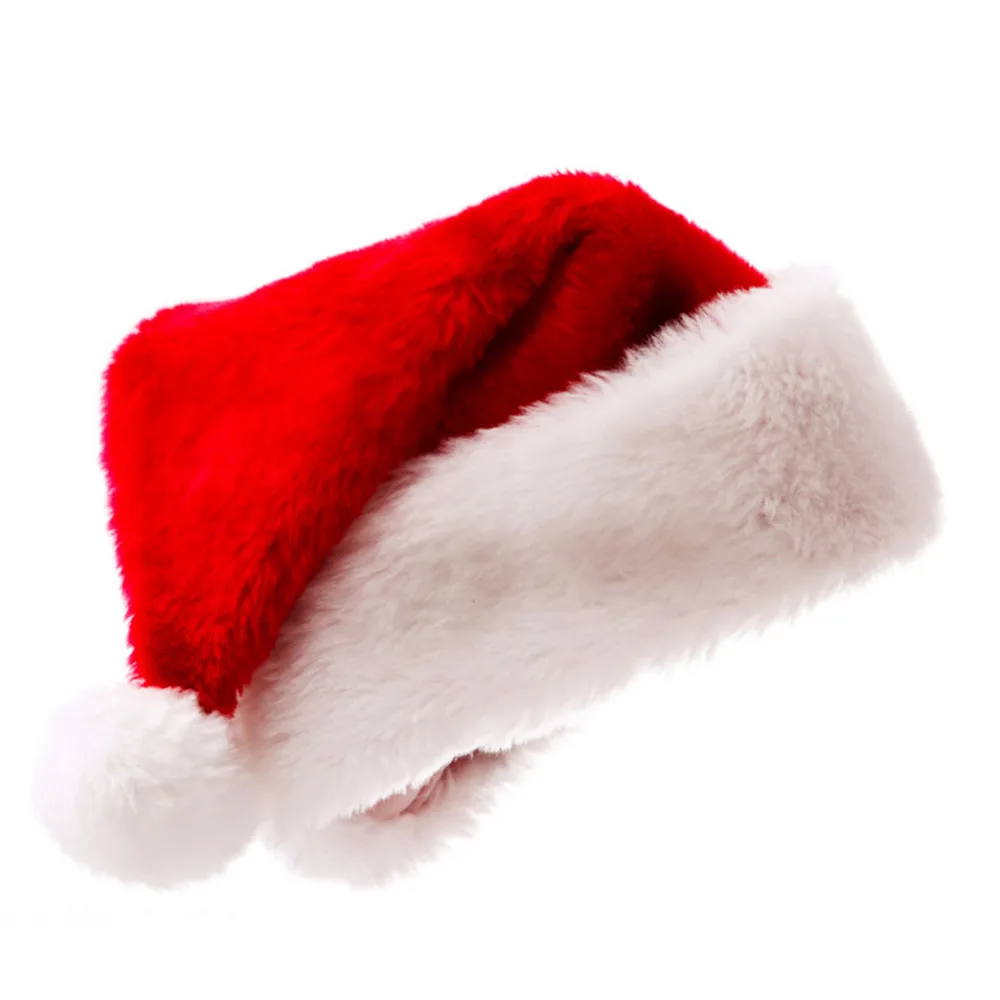 Womens Christmas Hat Caps Santa Claus 