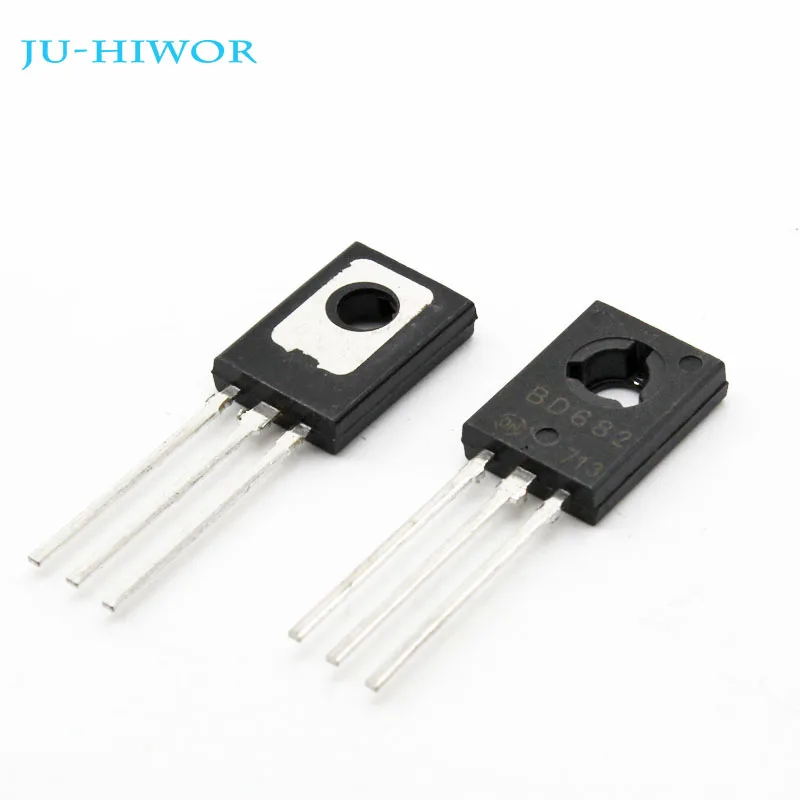 

10pcs BD682 Darlington Triode Transistor TO-126 Throught Hole Transistors