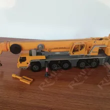 Коллекционная Тонкина 1: 87 шкал либхер LTM 1250-5,1 мобильный кран, Инженерная техника литье под давлением, игрушка модель украшения