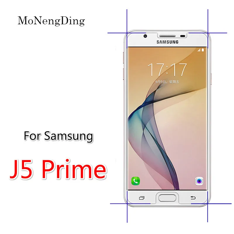 

Protective Tempered Glass For Samsung Galaxy J5 Prime 2.5d Screen Protector On For Samsung J5prime j5 us 9h Protect Safety Film