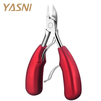 

Double Spring Soft Rubber Handle Fingernail & Toenail Cuticle Nipper Trimming Cutter Scissor Plier Nail Clipper Cutter NT57