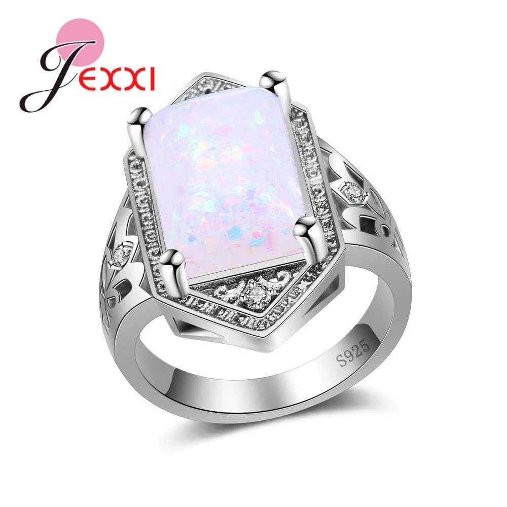 

Vintage Retro Ancient Women Finger Rings Sterlingg 925 Silver Accessories Cool/Punk Style Jewelry For Ladies/Girl