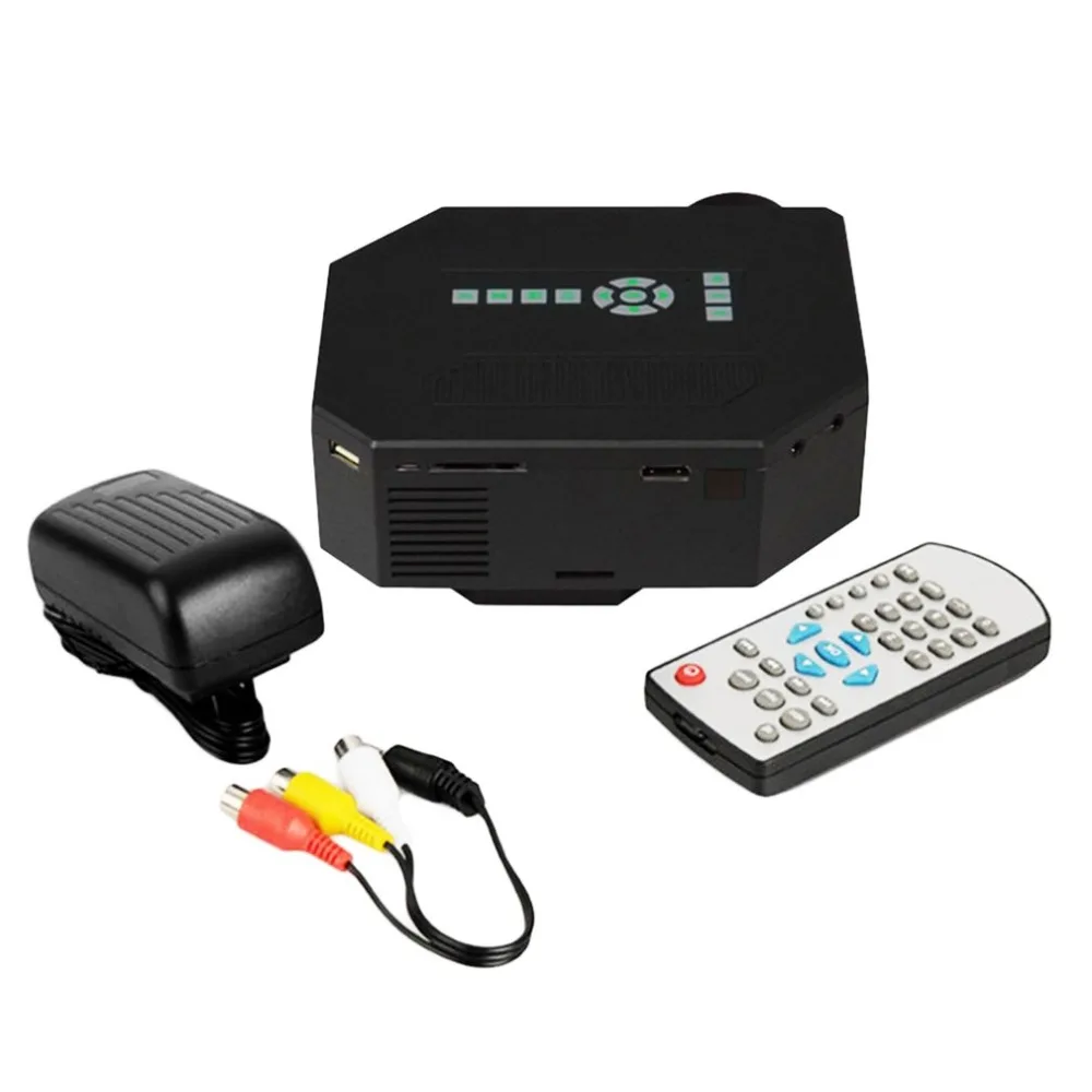

UC30 Professional 150LUX Home TV Home Theater LED Projector Full HD 1080P Video Media Player HDMI Mini Projector