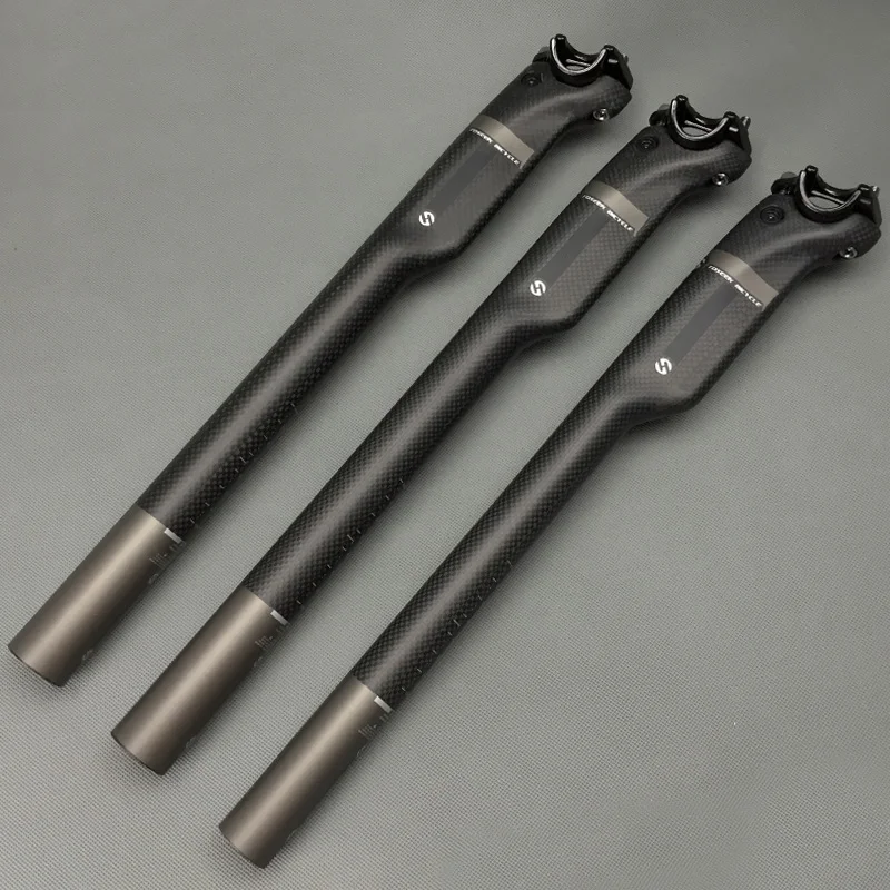 Toseek 3K Full Carbon Fiber Mountain Bike Road Bike Bicycle Seat Tube