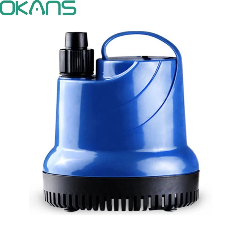 15W Fish Tank Submersible Pump Vertical Suction Pump Suction Aquarium Filter Ultra quiet Small