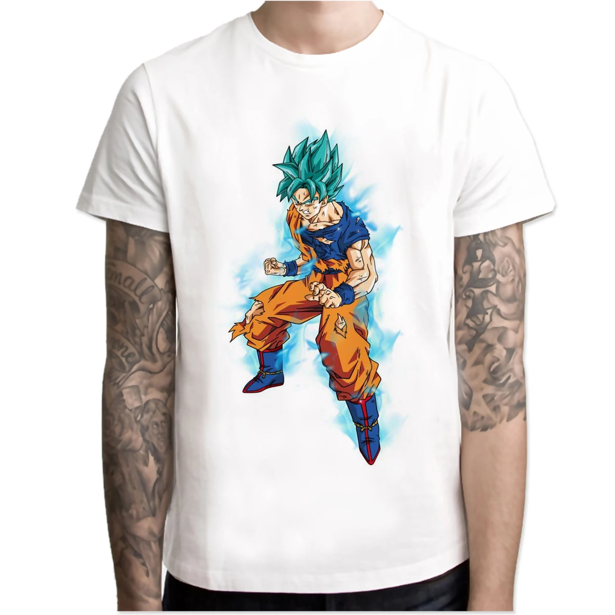 Футболка Мужская Супер dbz футболка vegeta goku saiyan супер футболка dragon ball косплей костюм dragon ball z