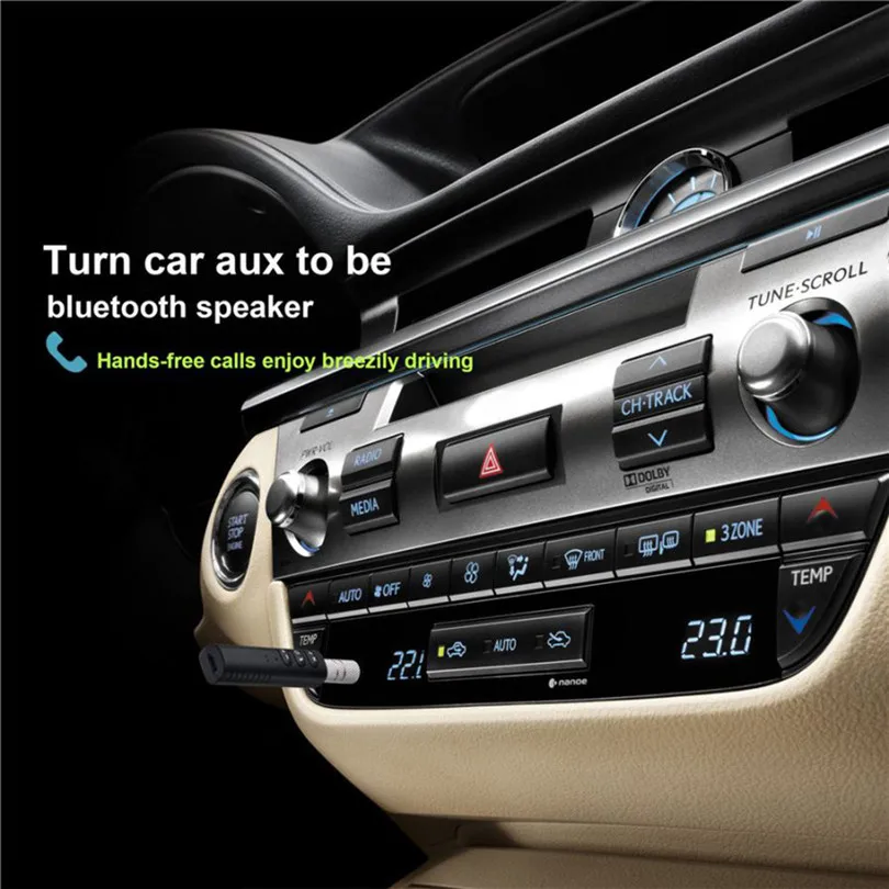 Wireless Bluetooth Receiver 3.5mm Jack Audio Music Adapter Bluetooth 4.1 Audio Receiver With 3.5mm to 3.5mm Adapter 30NT08 (7)