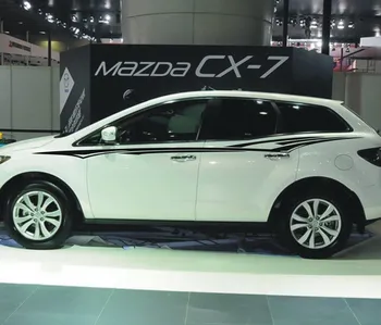 

Car Racing Sport stripes 130'' Upper Door Decal for CX-7 Suv Vinyl Side sticker CB200