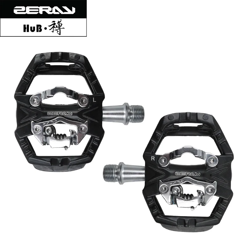 preço Pedales bicicleta MTB ZERAY 109 s Livre de Manutenção Selado Rolamento eixo Compatível MTB pedais Da Bicicleta Peças da bicicleta Clipless Pedais