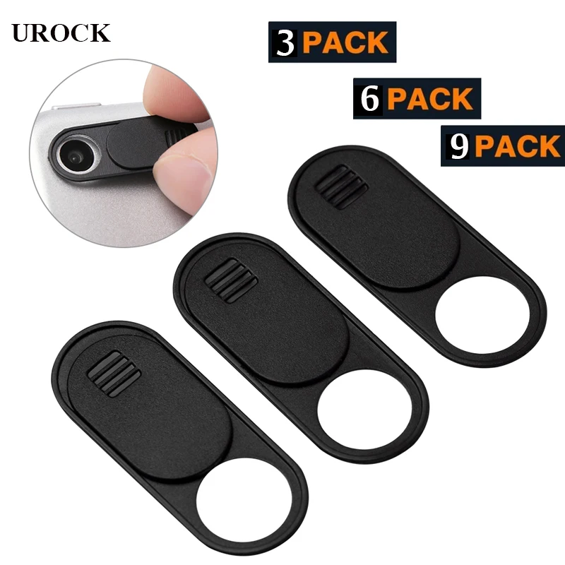 

Urock WebCam Cover Shutter Magnet Slider Plastic Universal Camera Cover For Web Laptop iPad PC Macbook Tablet Privacy Sticker