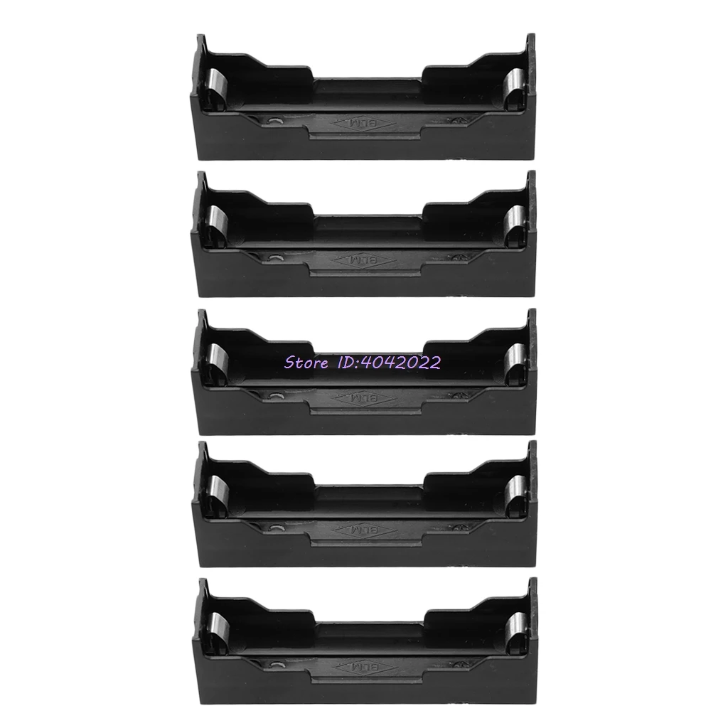 

5Pcs/Set DIY ABS Storage Box 2-Pin Holder Case For 1x Li-ion 18650 3.7V Battery