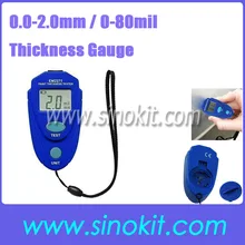 Цифровой толщиномер, автомобильный тестер толщины краски, измеритель толщины краски PT2100