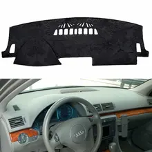 Для Audi A4 S4 Avant B6 B7 фланель приборной панели крышки тире колодки коврик в машину Зонт Обложка 2001 2004 2005 2006 2007