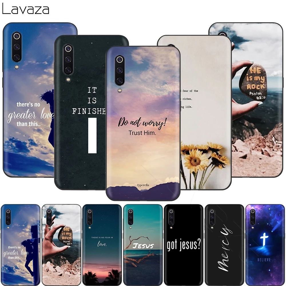 Чехол Lavaza с изображением Иисуса гемона Кристиана для Xiaomi Mi 9 Pro 8 6 A1 A2 Pocophone F1 Lite Max 3
