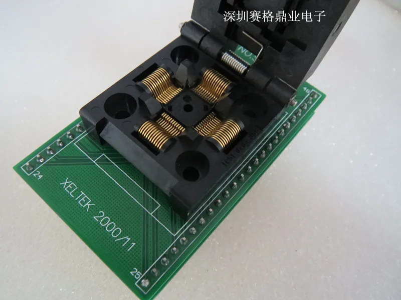 НЕТ: SA248/TQFP48 QFP48 IC51-0484-806 ожог-в гнездо позолота IC тесты ing сиденье тесты разъем тесты bench