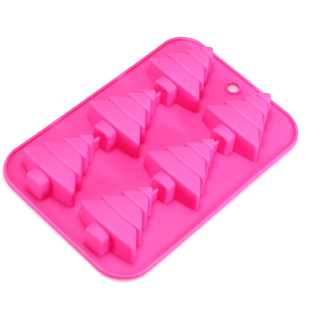 P0345T0912A detail silicone mold christmas tree red 01