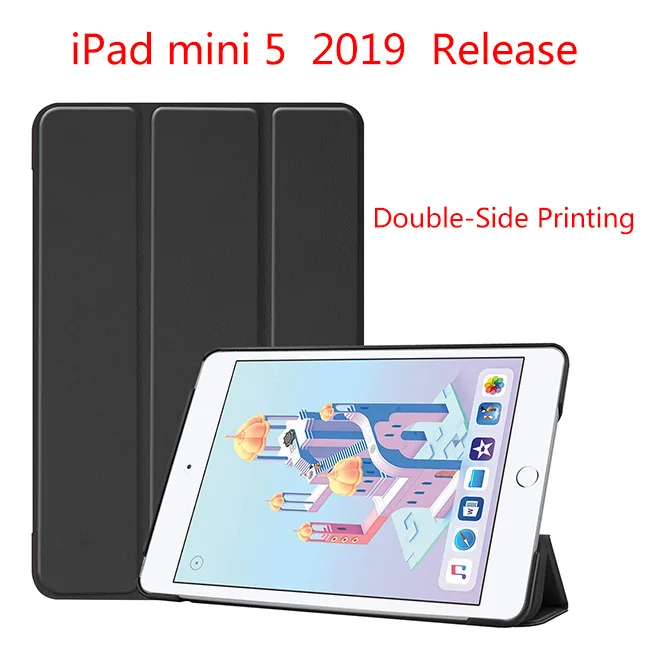 Для iPad 9,7 ''5 6 Mini 2 3 4 5 чехол, MTT кожаный смарт-чехол для нового iPad Pro 11'' 12,9 '' Air 10,5'' для iPad 234 - Цвет: iPad mini 5