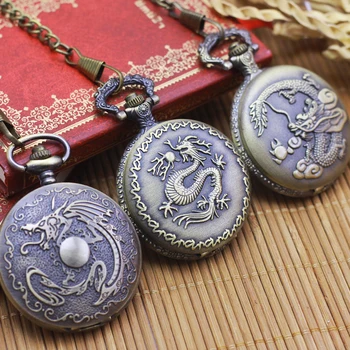 

hot brand old men father grandpa birthday gifts quartz pocket watches men flip vintage large dial digital fob accesories clock