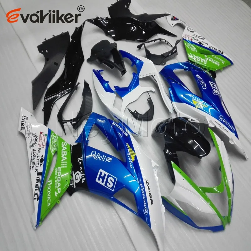 Изготовленный На Заказ обтекатель из АБС пластика для фототехники 13 15 ZX 6R 2013 2014 2015