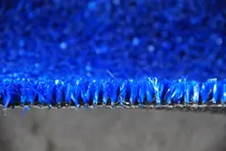 Синий цвет Теннис синтетический газон