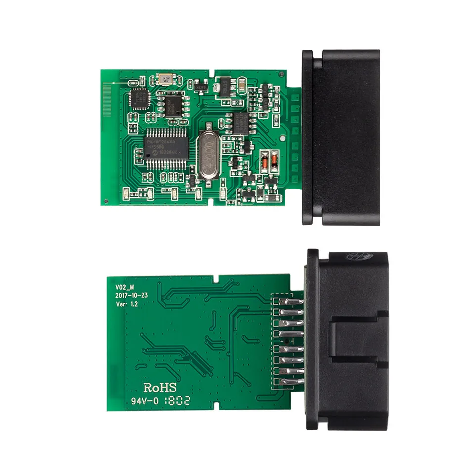 ELM327 V1.5 Wifi/Bluetooth с PIC18F25K80 на Android/IOS Elm 327 считыватель кодов OBD II wifi bluetooth автомобильный