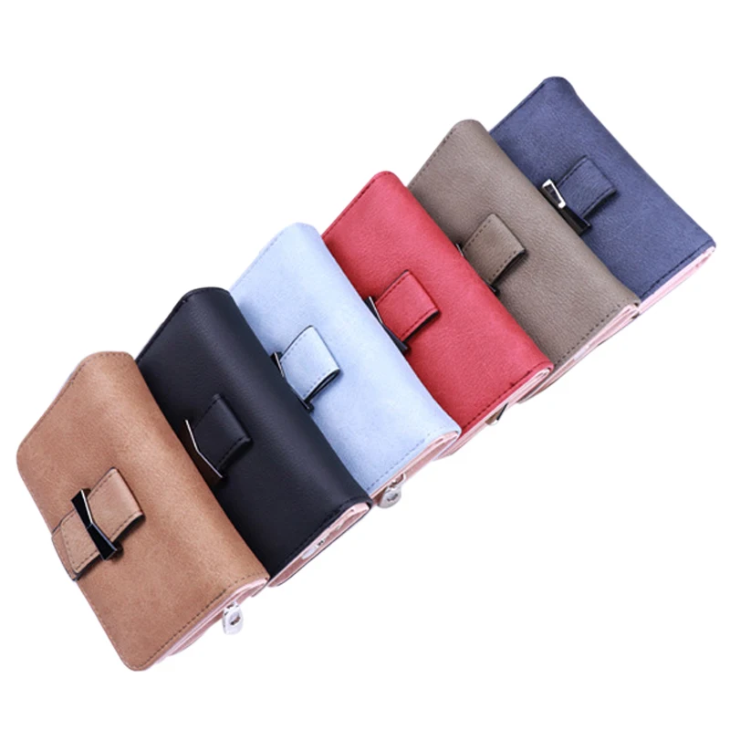 

LEFUR Women's Wallet Mini Bow Hasp Design Leather Wallets Coin Purse Female Card Wallets And Purses Short Money Pocket carteira
