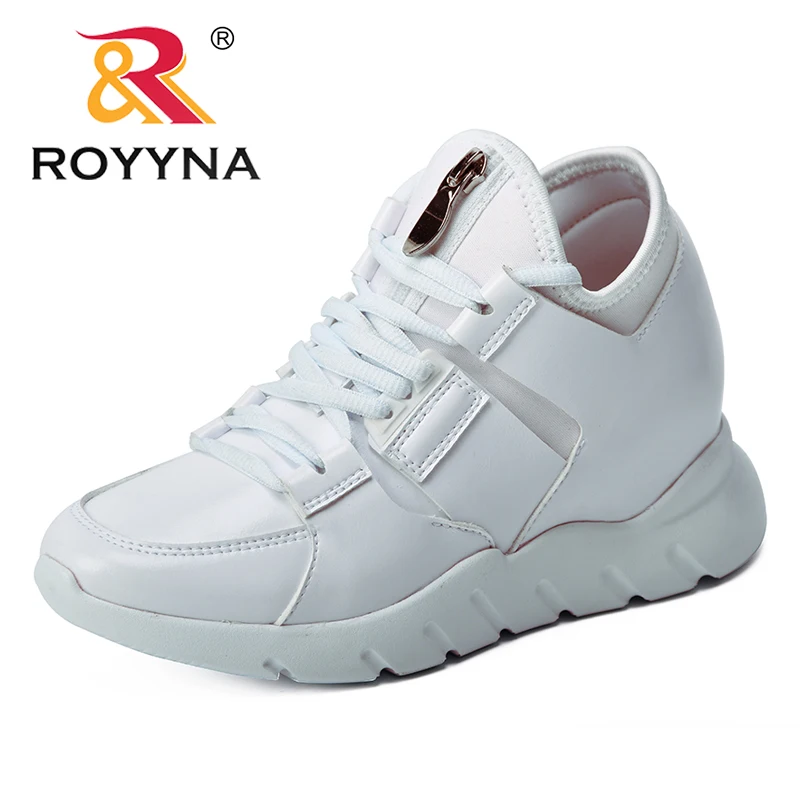 

ROYYNA 2018 Autumn Women New Sneakers Soft Comfortable Casual Shoes Fashion Lady Flats Female Shoes For Students Trendy Comfy