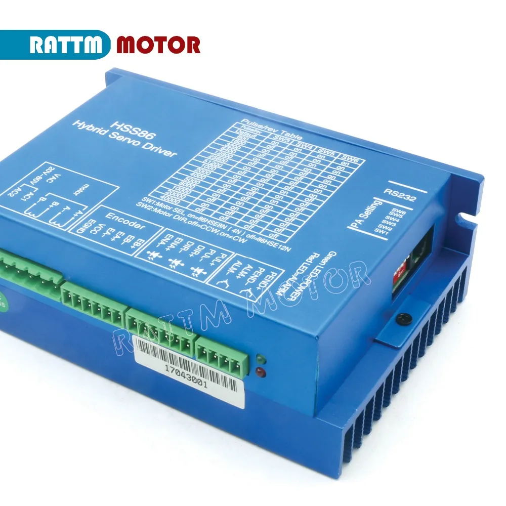 Серводвигатель с замкнутым контуром Nema34 8 нм бесплатным НДС для ЕС|closed loop|cnc controller