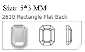 Кристалл замок камни и кристаллы для рукоделия Топ прозрачный белый страз горячей фиксации бриллианты самоклеящиеся стразы для блестящей обуви - Цвет: 2610 Octagon 5x3