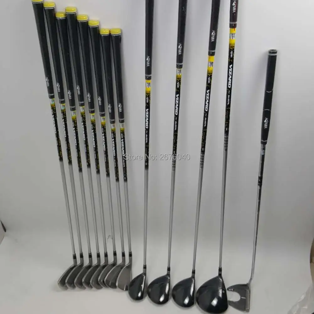 Новый 525 клюшки для гольфа HONMA BEZEAL 525 полный набор HONMA Golf driver. Дерево. утюги. клюшка для клюшек графитовая клюшка для гольфа плюс сумка