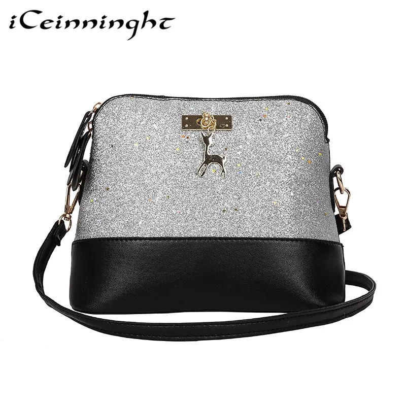 

iCeinnight Female Casual Bag Small Women Handbags Bags For Women 2018 Shoulder Crossbody Bag Girls Messenger bag Bolsas Feminina