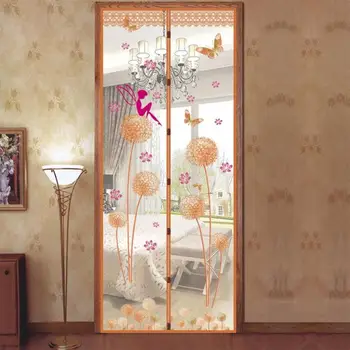 

Magnetic Curtain Door Screen Anti-insect Curtain Mosquito Net for Home Net Curtain Mesh Insect Netting with Magnet Door Curtains