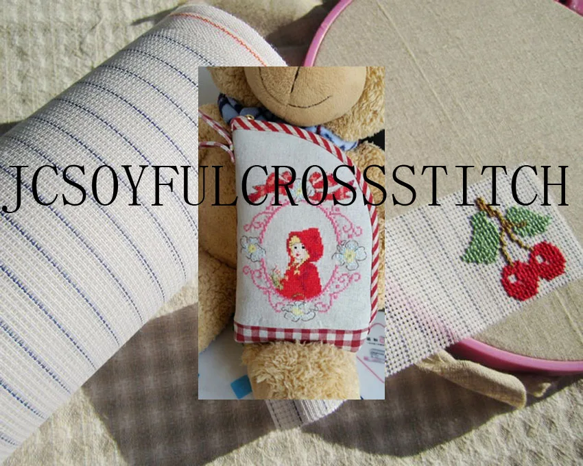 Top quality hot sell 14ct cross stitch embroidery waste canvas fabric Top quality hot sell 14ct cross stitch embroidery waste canvas fabric