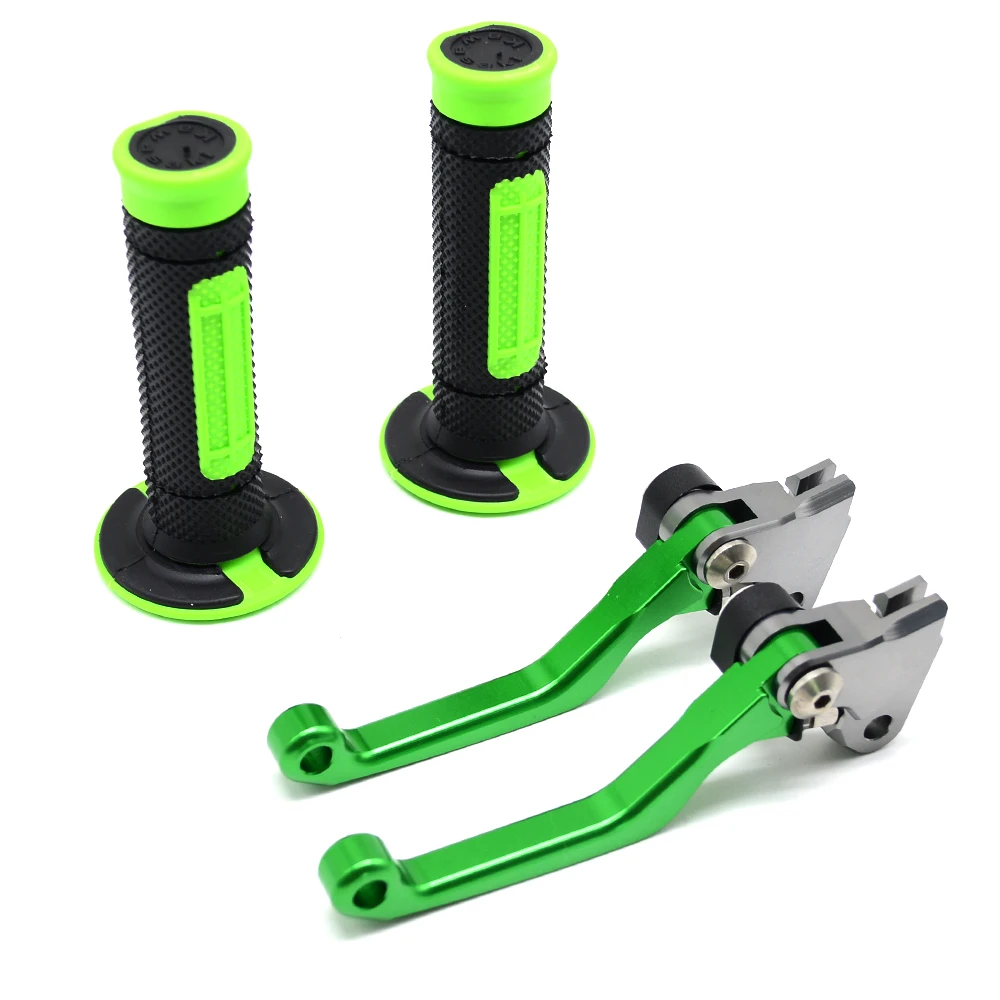 Рычаг тормоза для мотокросса рукоятка DirtBike Поворотные Рычаги сцепления KAWASAKI KX125