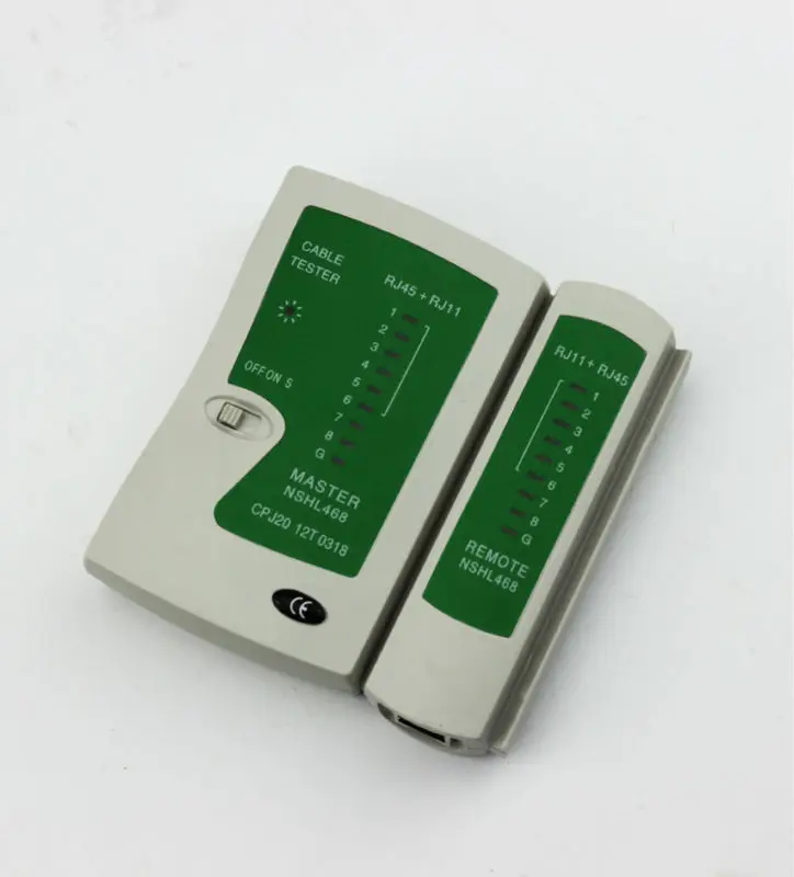 

ordinary RJ45 RJ11Cat5 Cat6 LAN Cable Tester Handheld Network Cable Tester Wire Telephone Line Detector Tracker