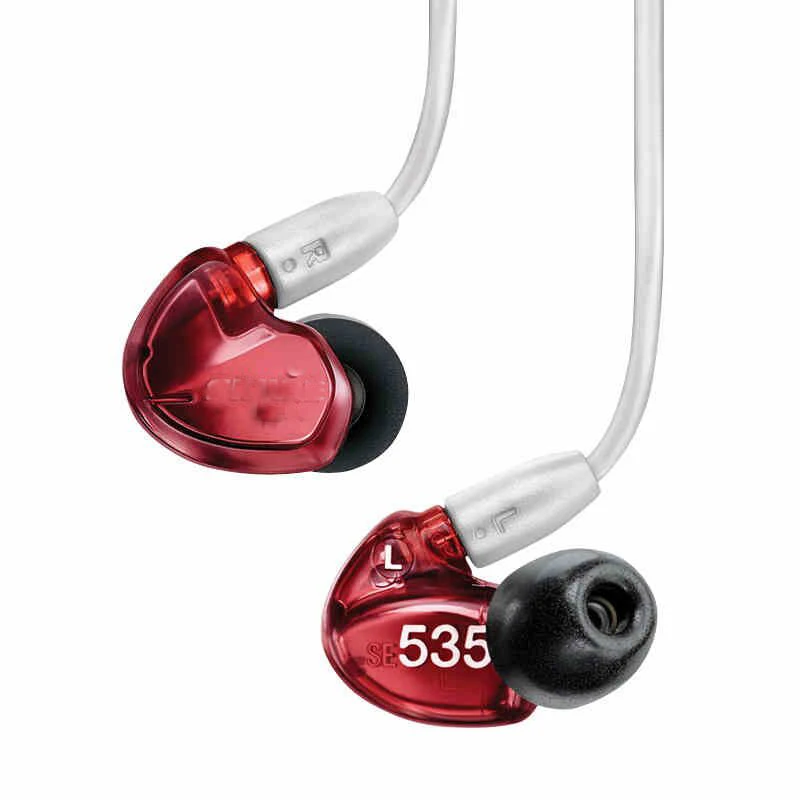 Отправка в течение 24 часов бренда SE535 съемные Наушники Hi-Fi стереогарнитура SE 535